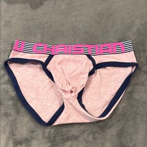 Pink and Navy Men’s Briefs